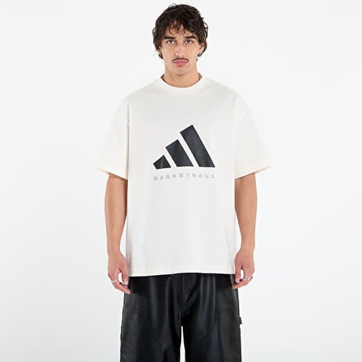 T-shirt adidas Basketball T-Shirt Chalk White