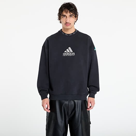 adidas Equipment Reflective Embroidery Crew Black