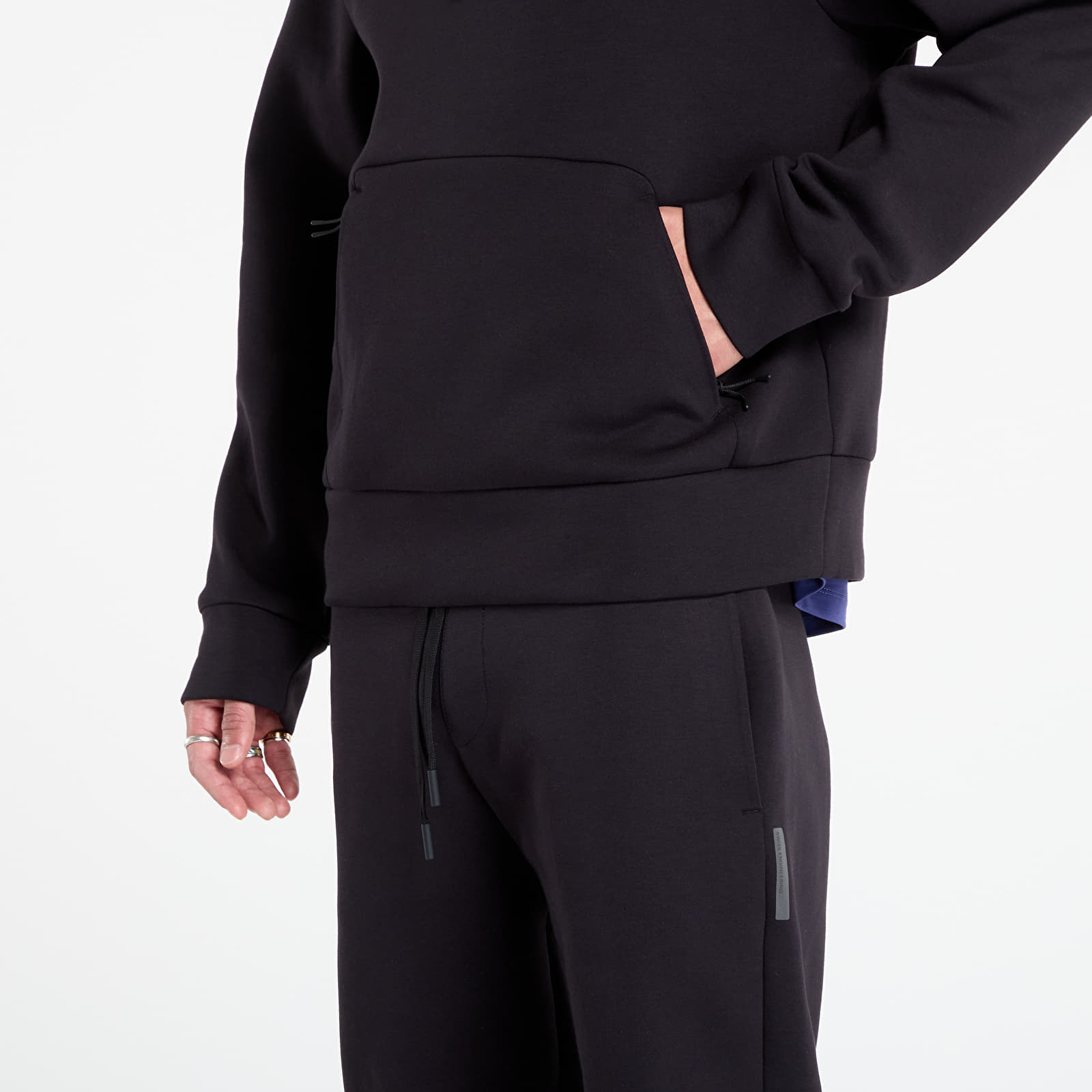 Camisolas de homem On Focus Tech Hoodie Black