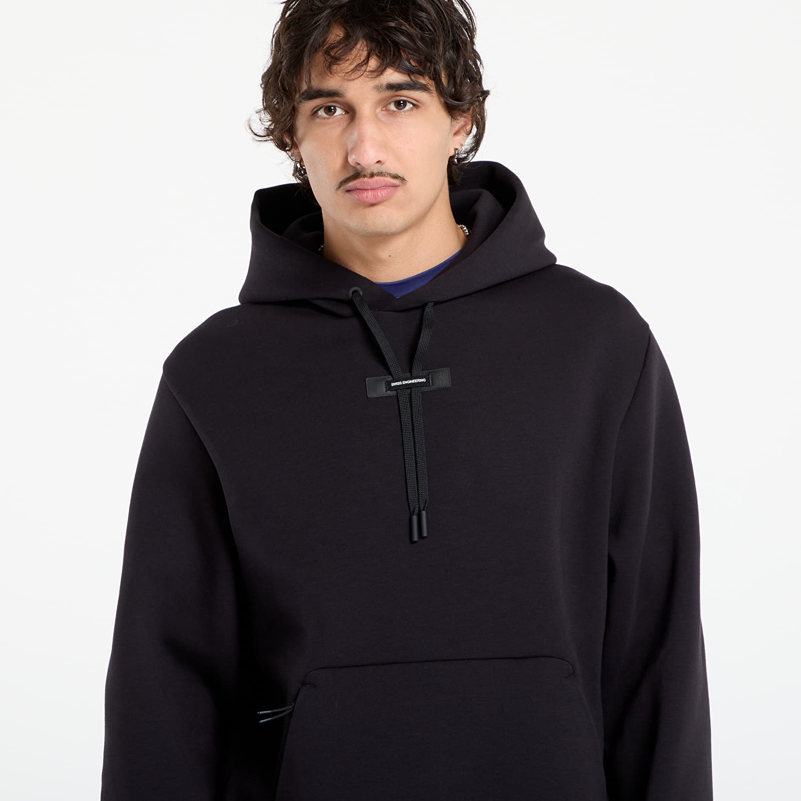 Camisolas de homem On Focus Tech Hoodie Black