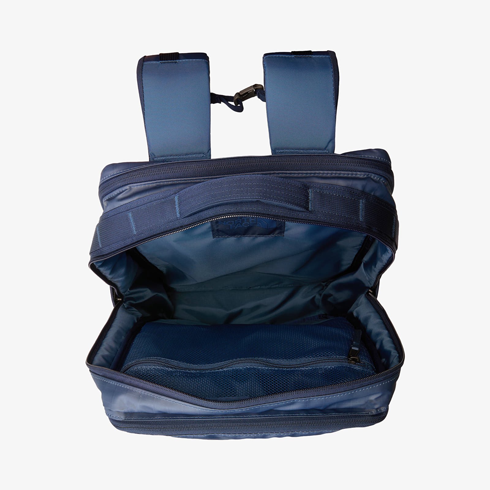Мъжки раници The North Face Base Camp Voyager Daypack Shady Blue/ Summit Navy