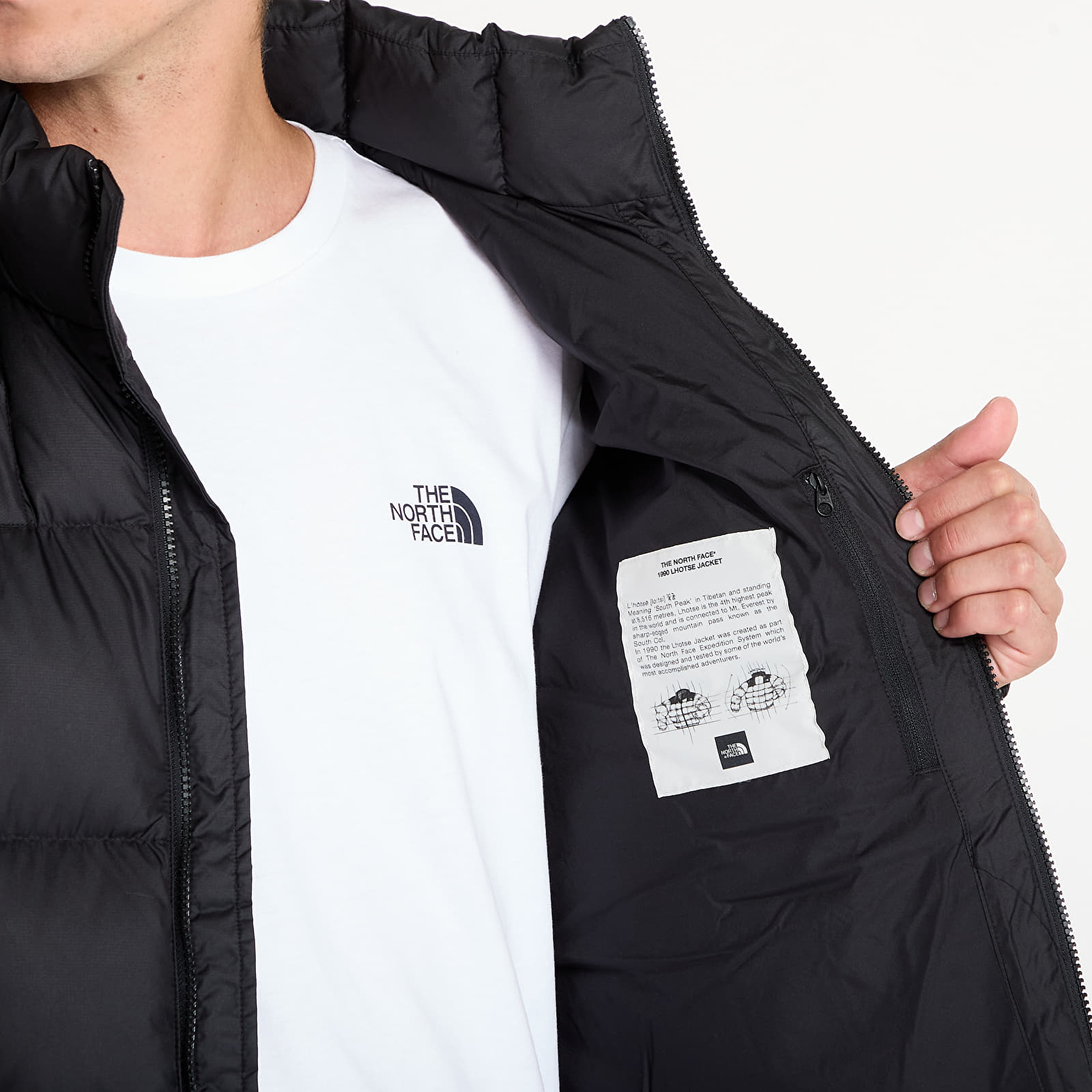 Мъжки пухени якета The North Face M Lhotse Jacket  TNF Black