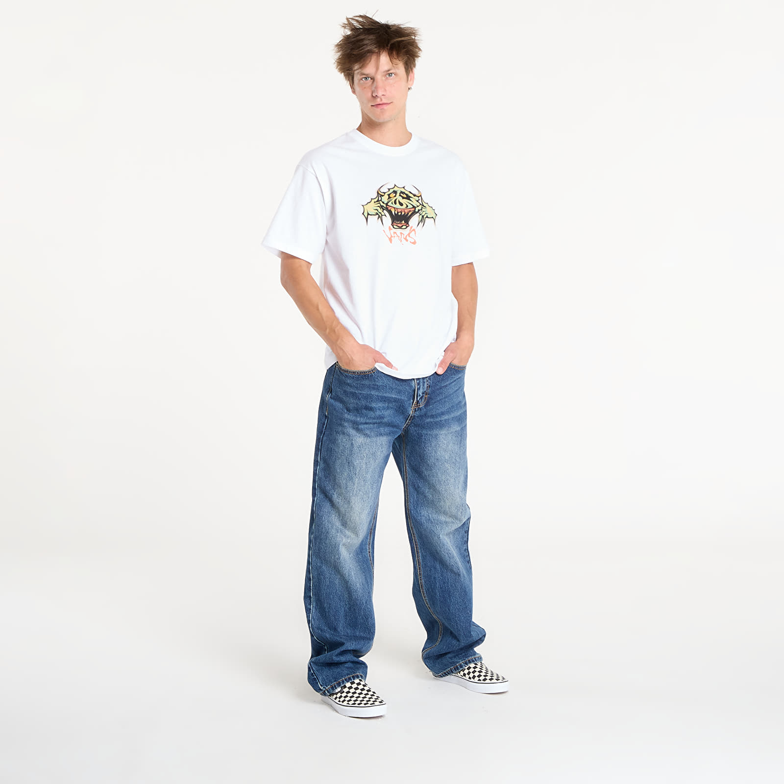 T-shirts Vans Goofy Ghoul SS White