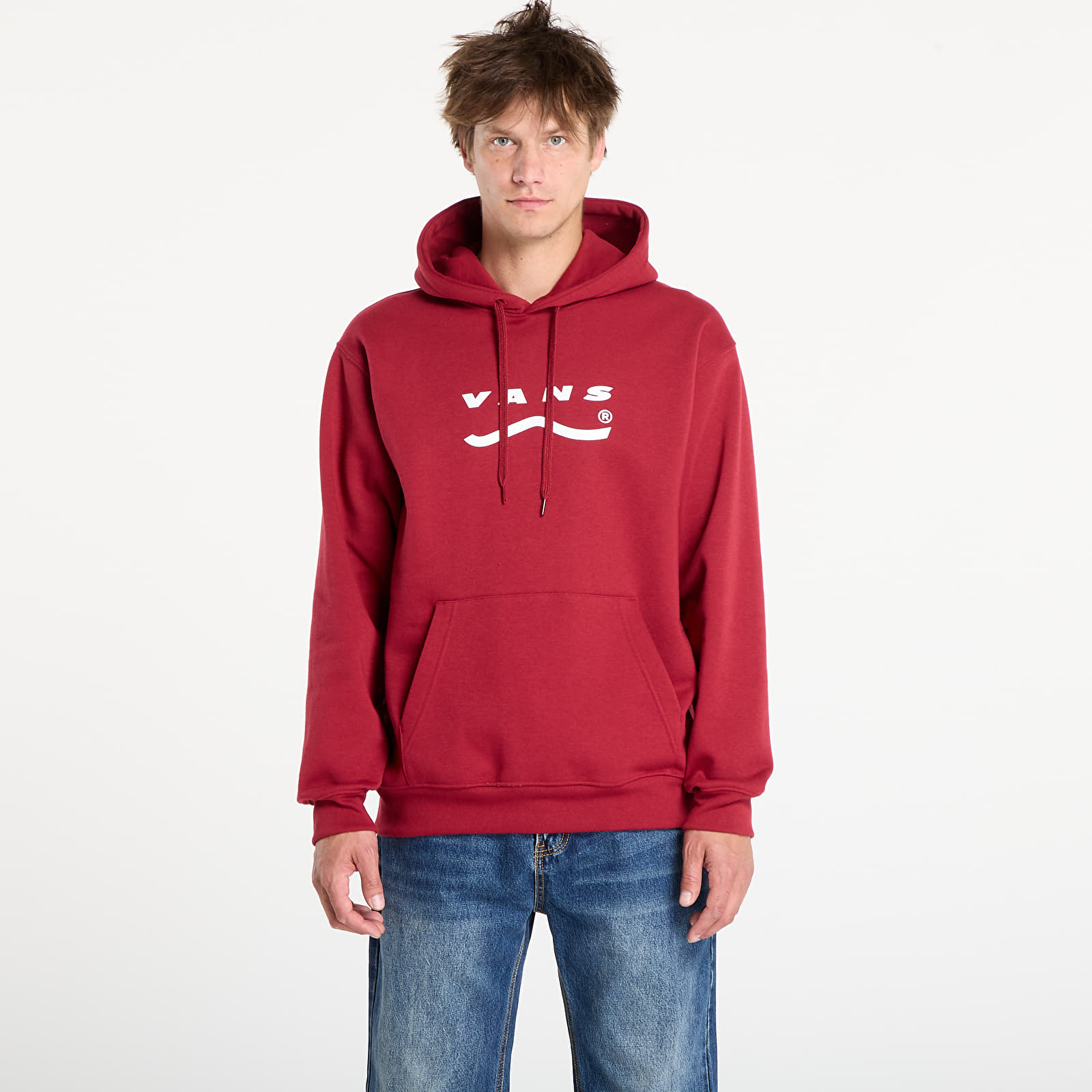 Суичърти Vans Deteremined Pullover Bordeaux