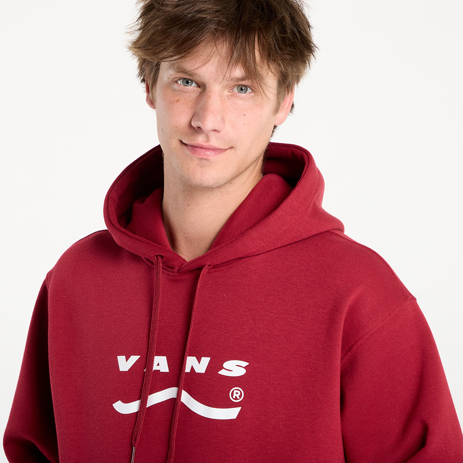 Суичърти Vans Deteremined Pullover Bordeaux