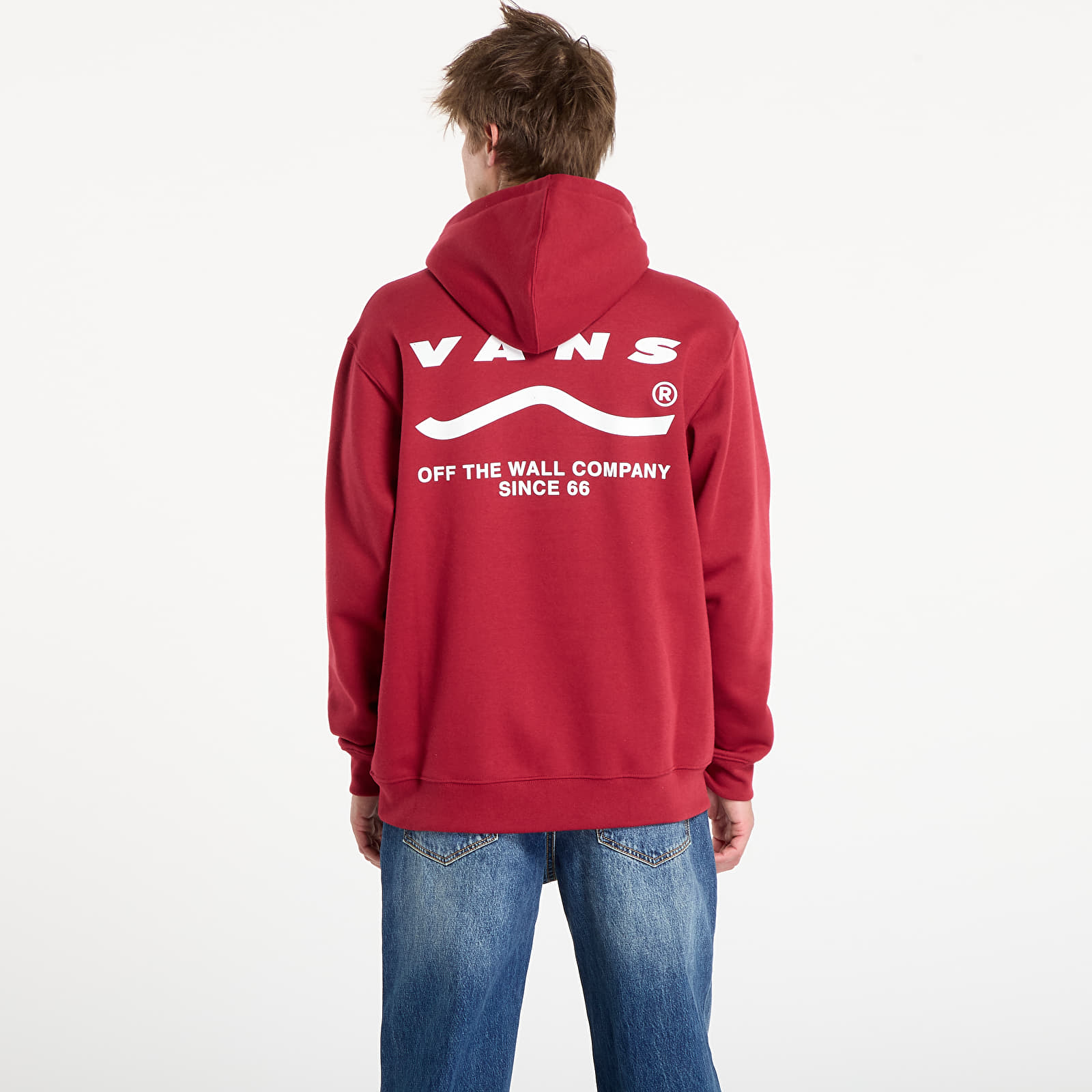 Суичърти Vans Deteremined Pullover Bordeaux