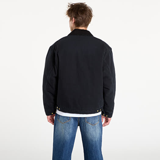 Carhartt WIP OG Detroit Jacket (Winter) Black/ Black Stone Canvas