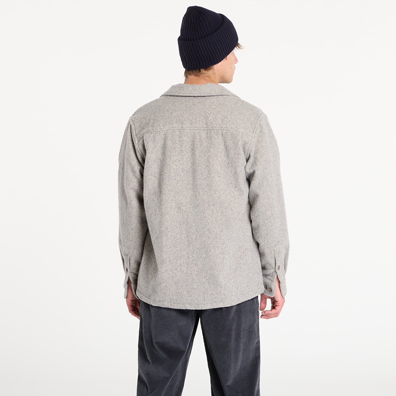 Якета Samsøe Samsøe Sadamon Jj Overshirt Elephant Skin