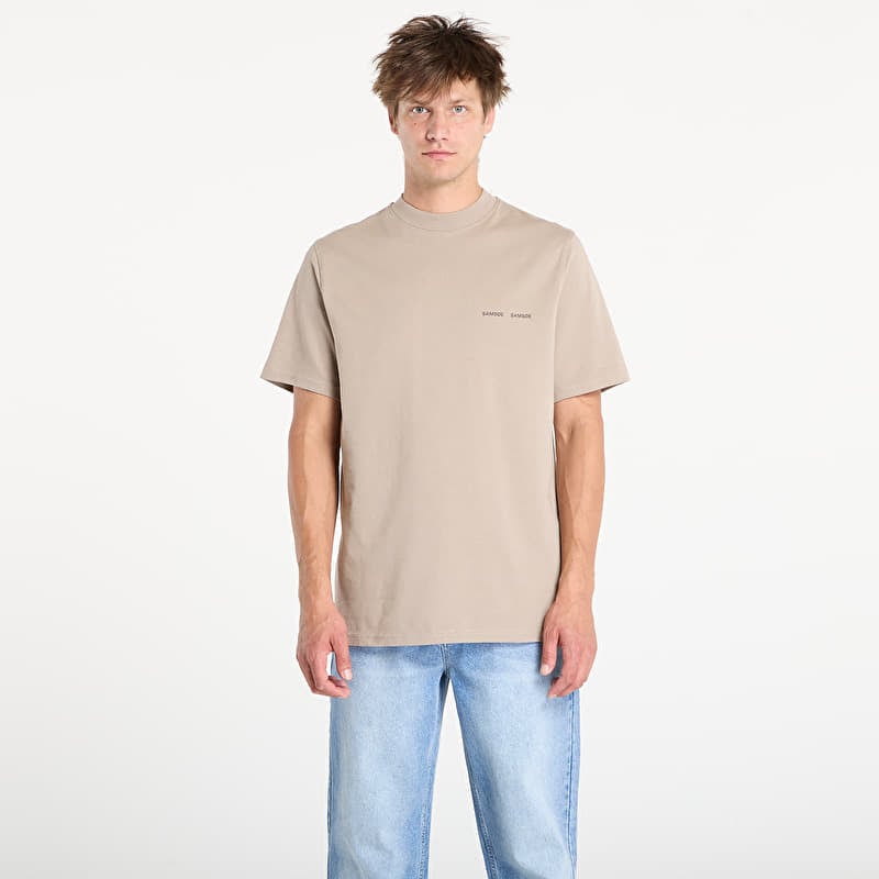 Tričko Samsøe Samsøe Norsbro T-Shirt Elephant Skin