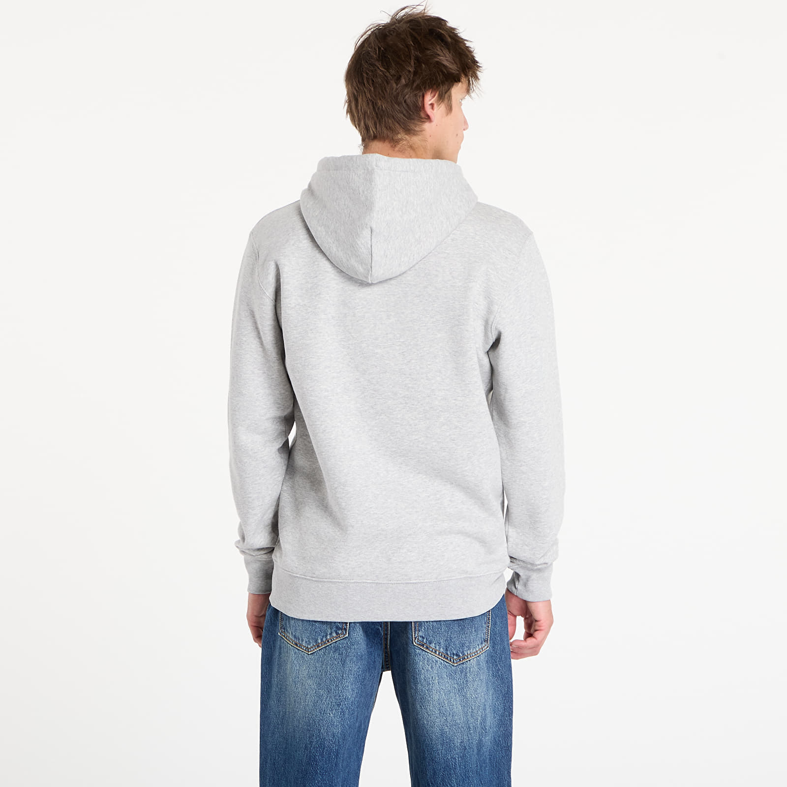 Sweatshirts Queens Basic Hoodie melange šedá