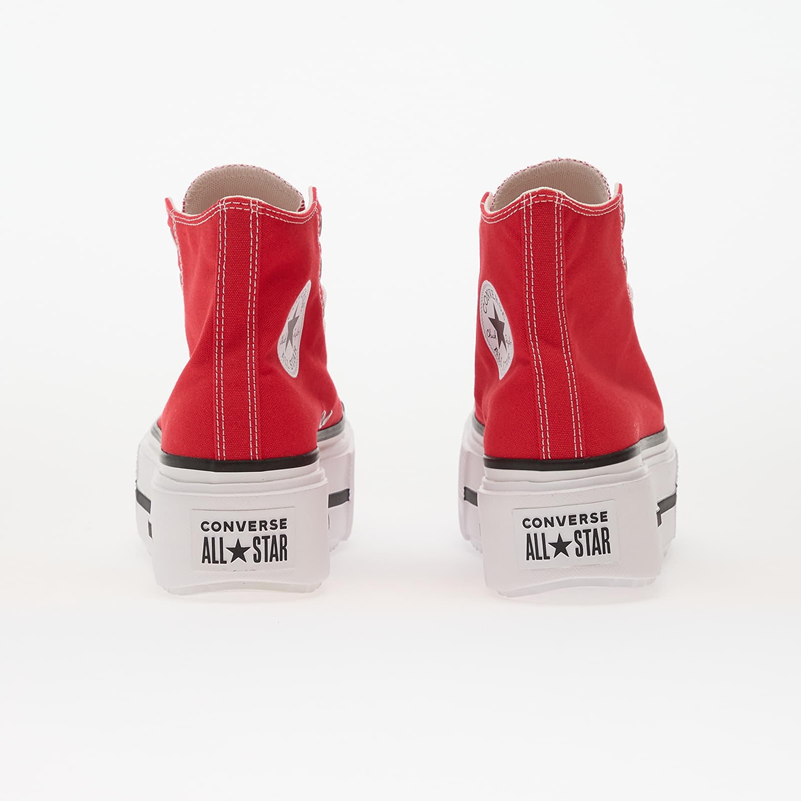 Ténis e sapatos para homem Converse Chuck Taylor All Star Lift Double Stack Red/ White
