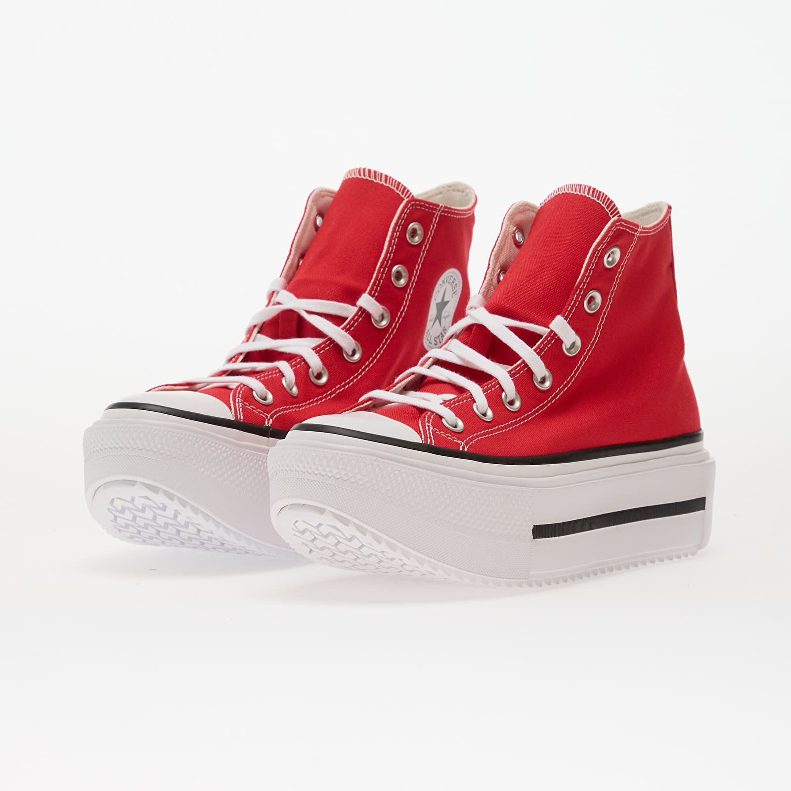 Ténis e sapatos para homem Converse Chuck Taylor All Star Lift Double Stack Red/ White