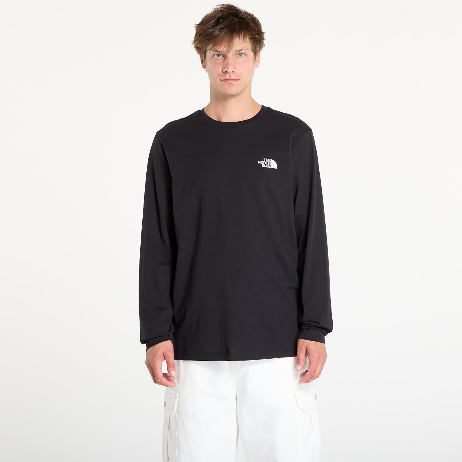 Tricou The North Face M L/S Simple Dome Tee TNF Black XL