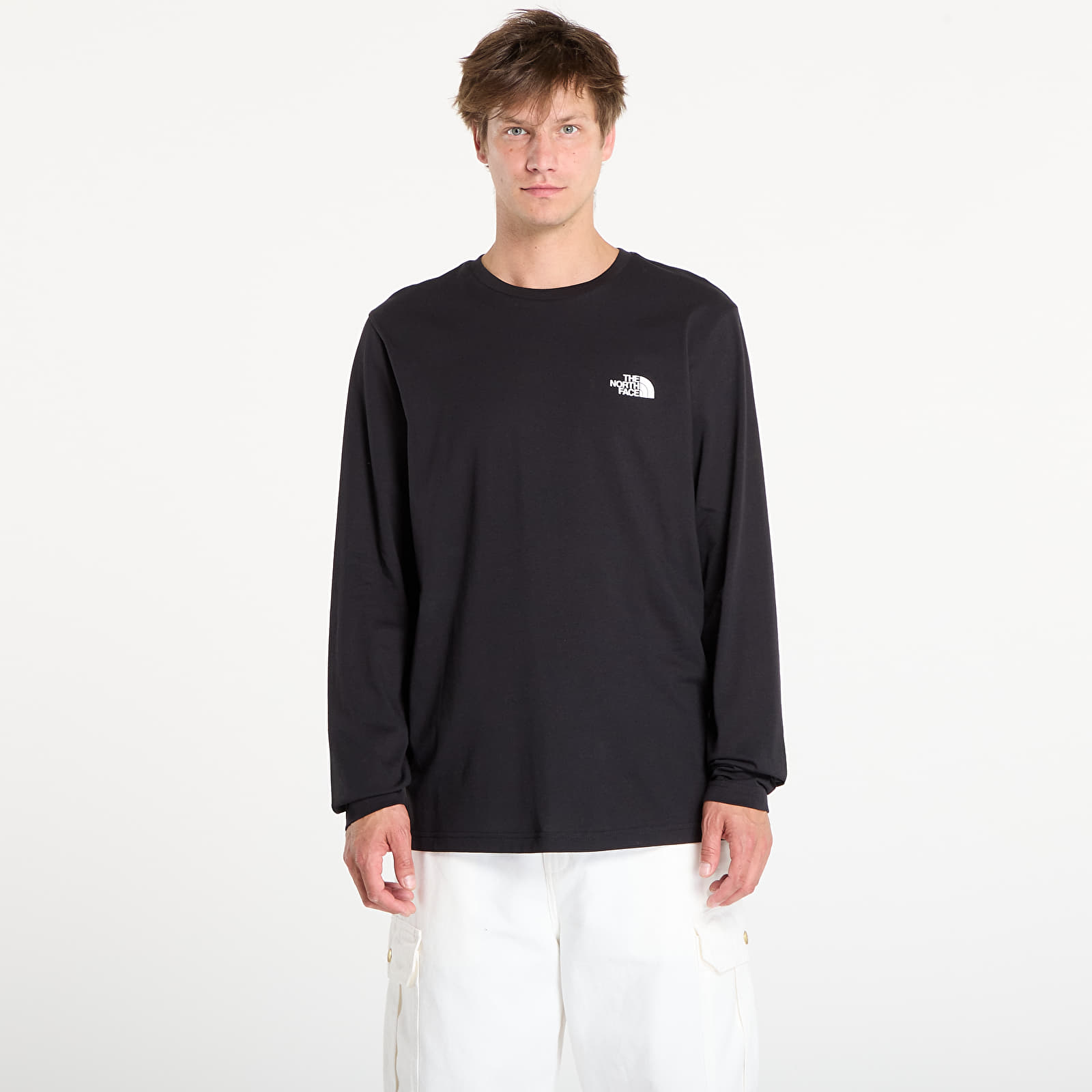 Мъжки тениски The North Face M L/S Simple Dome Tee TNF Black
