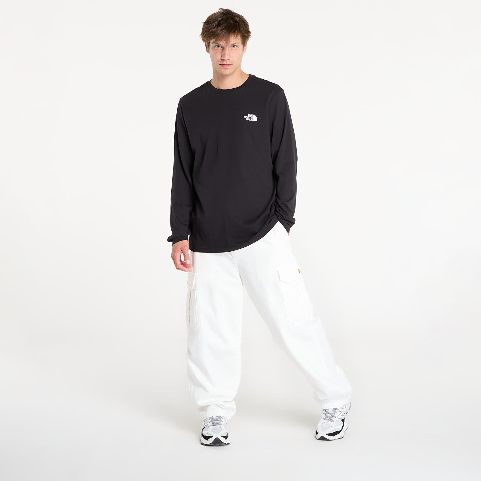 Мъжки тениски The North Face M L/S Simple Dome Tee TNF Black