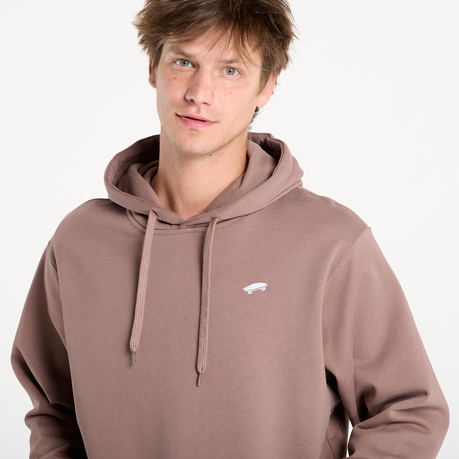 Мъжки суичъри Vans Salton Loose French Terry Pullover Deep Taupe