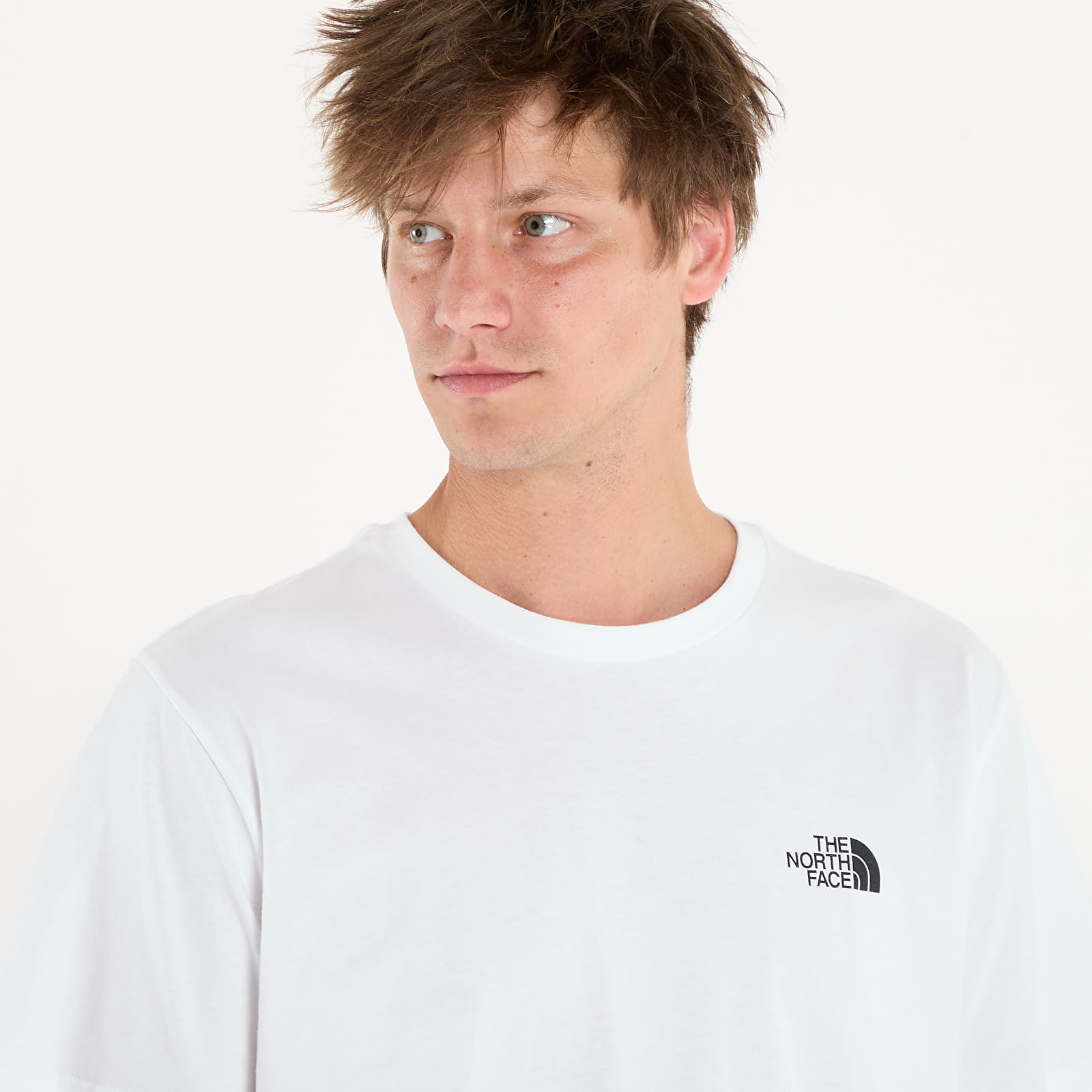 T-shirts de homem The North Face M Vertical Logo Ss Tee TNF White
