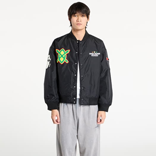 Bombeiro Converse x Daily Paper Stadium Jacket Black