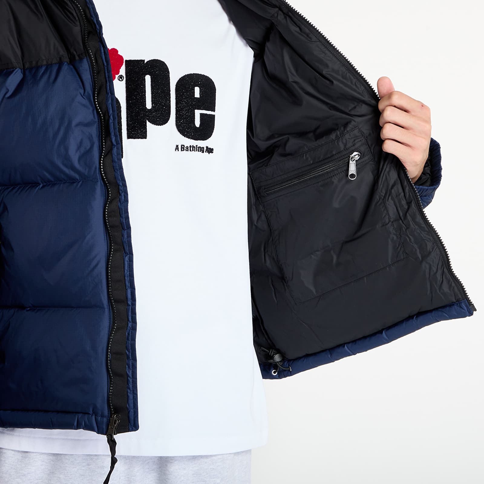 Casacos de penas para homem The North Face M 1996 Retro Nuptse Jacket Summit Navy/ TNF Black