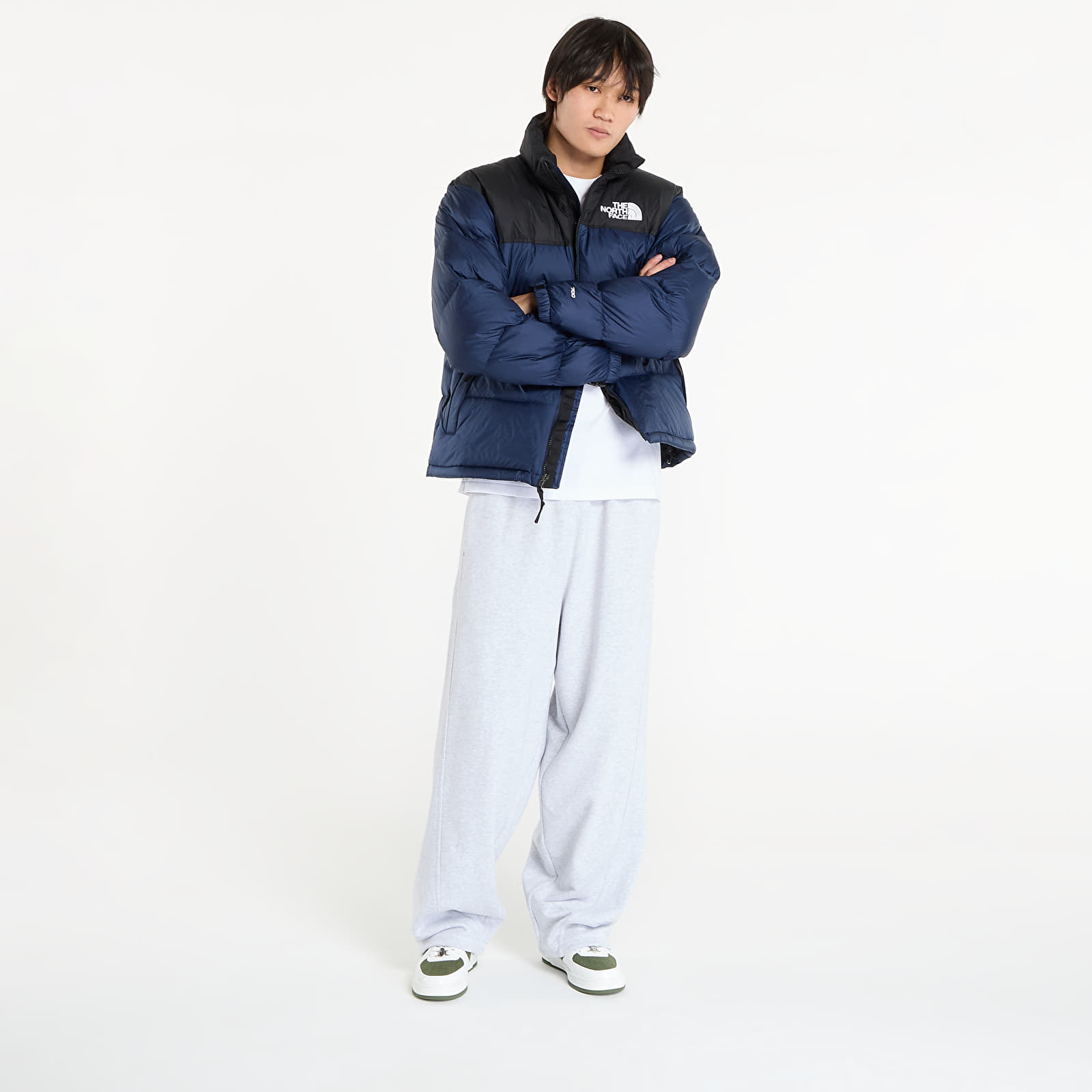 Casacos de penas para homem The North Face M 1996 Retro Nuptse Jacket Summit Navy/ TNF Black