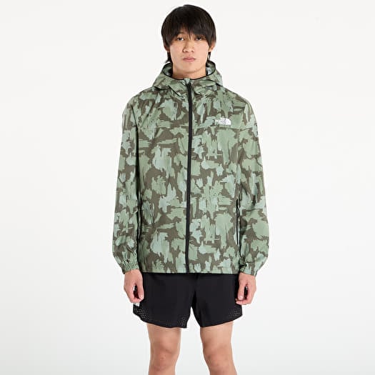 Μπουφάν The North Face M Mountain Athletics Wind Jacket New Taupe Green Painted Mountains Print