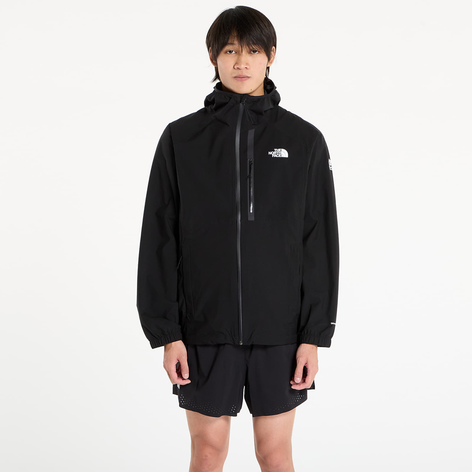 Jachetă The North Face M Mountain Athletics Rainlit Hooded Jack TNF Black M