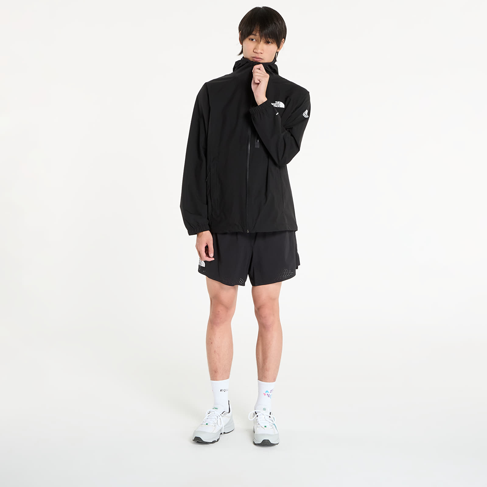 Ανδρικά σακάκια The North Face M Mountain Athletics Rainlit Hooded Jack TNF Black