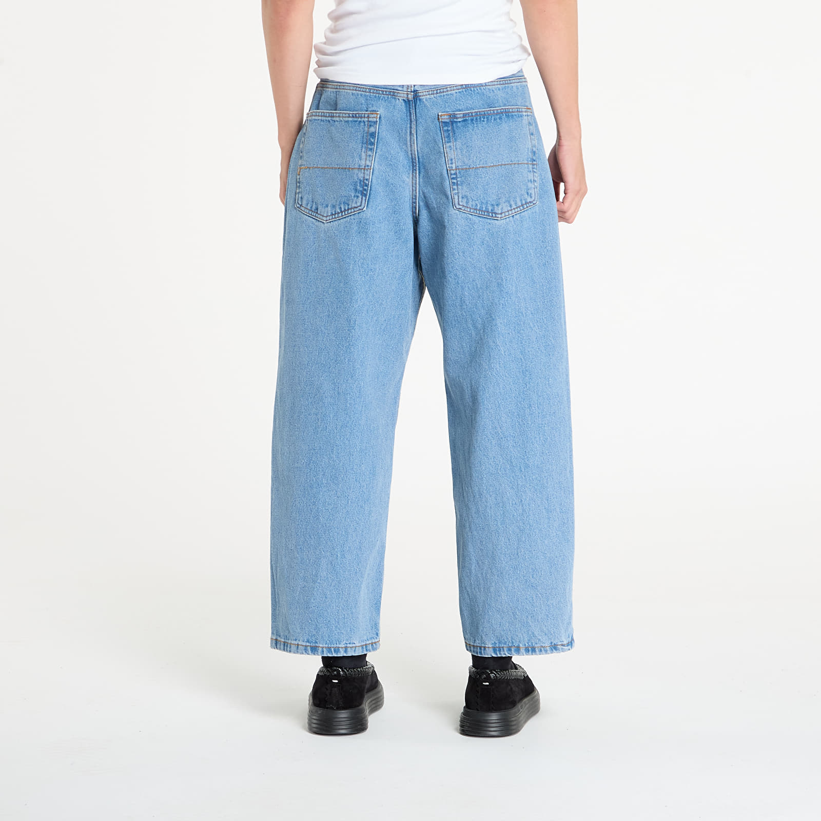 Calças de homem Vans Check-5 Baggy Denim Pant Stone Wash/ Blue