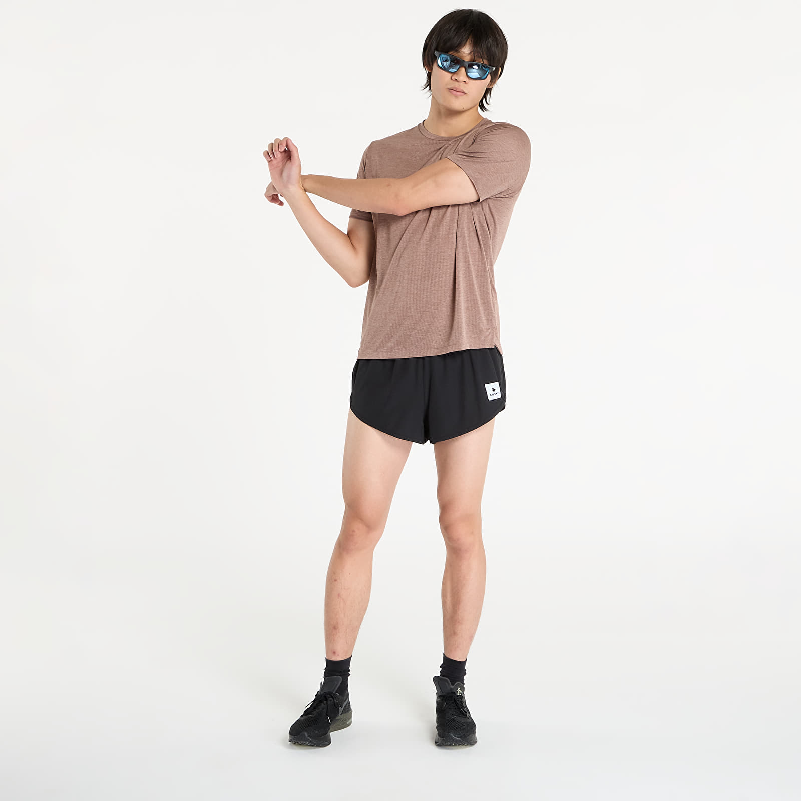 T-Shirts Männer New Balance Athletics T-Shirt Earth Shadow Heather