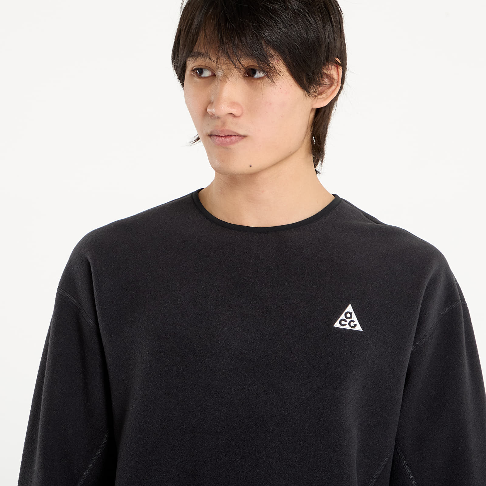 Camisolas de homem Nike ACG "Wolf Tree" Crew Black/ Anthracite/ Summit White