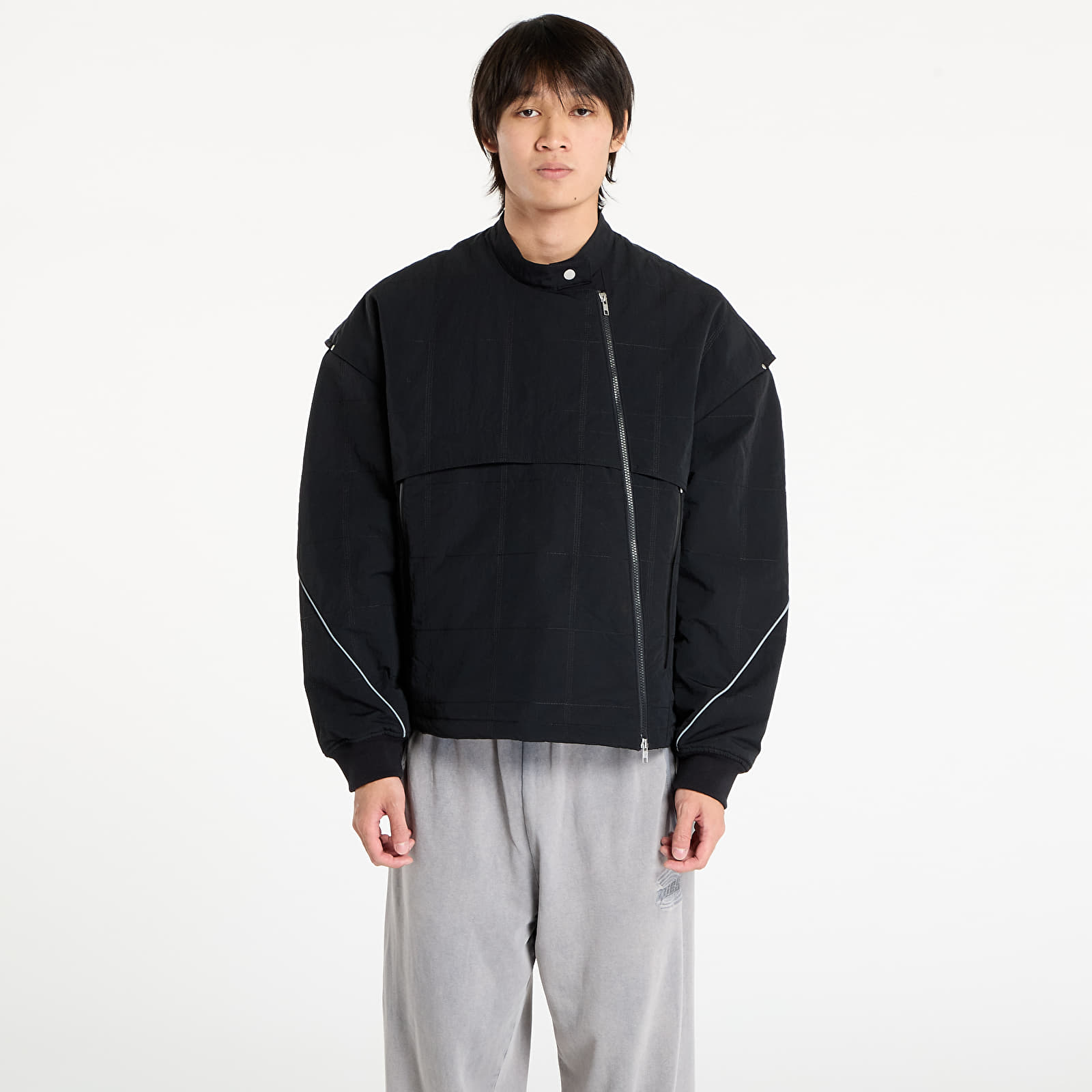 Men's jackets adidas Motor Ave Racer Jacket UNISEX Black