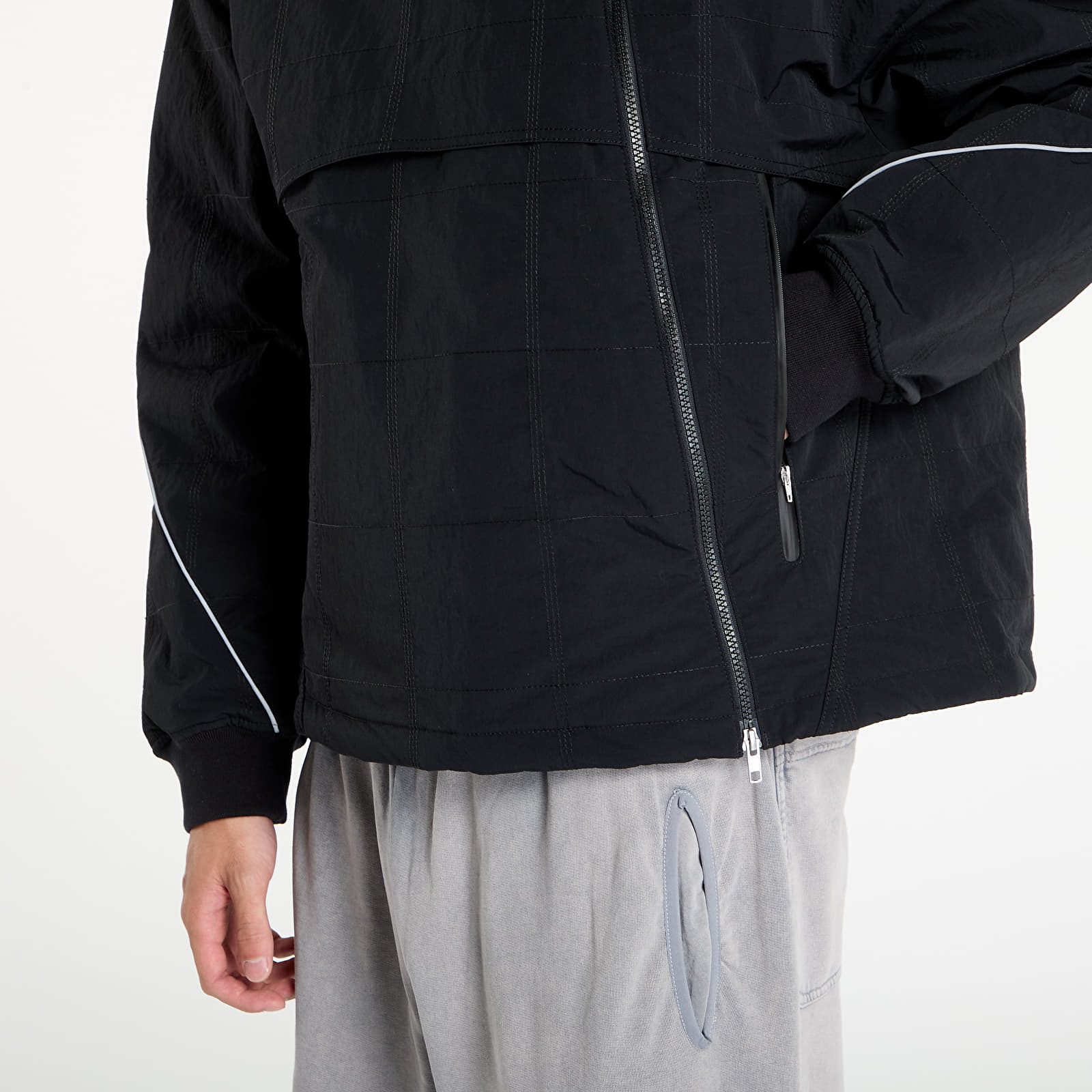 Men's jackets adidas Motor Ave Racer Jacket UNISEX Black