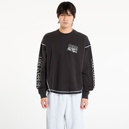 T-shirt adidas Wilshire Longsleeve T-Shirt UNISEX Black