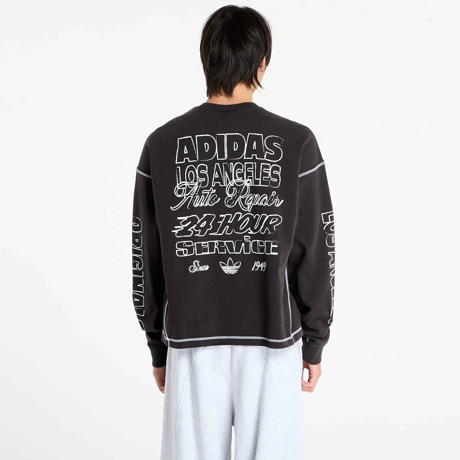 Men's T-shirts adidas x OG LA Wilshire Longsleeve T-Shirt UNISEX Black