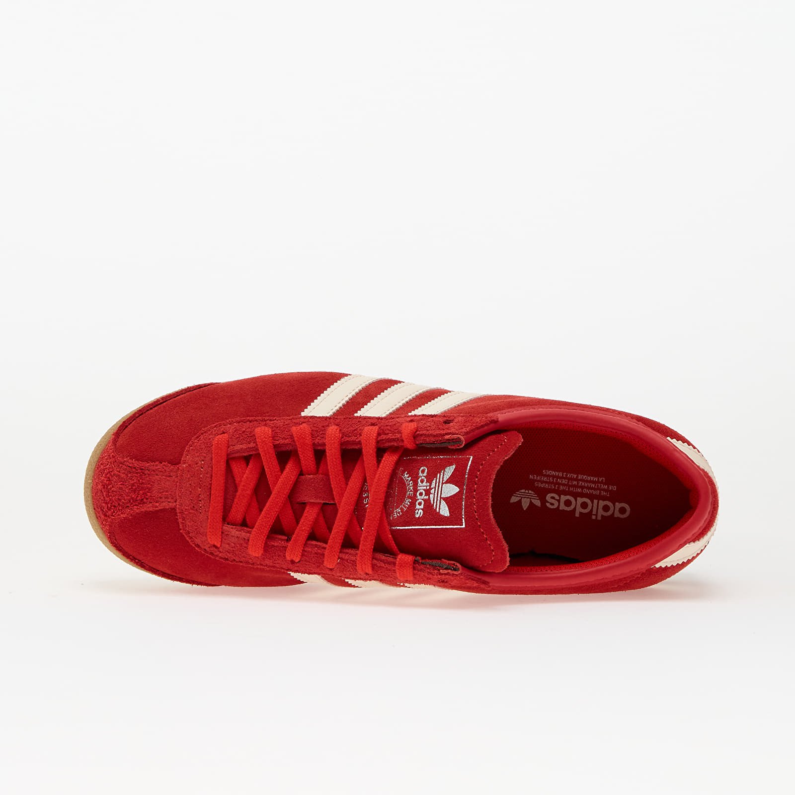 Women's sneakers and shoes adidas Italia 70S W Red/ Crew White/ Silver Metallic