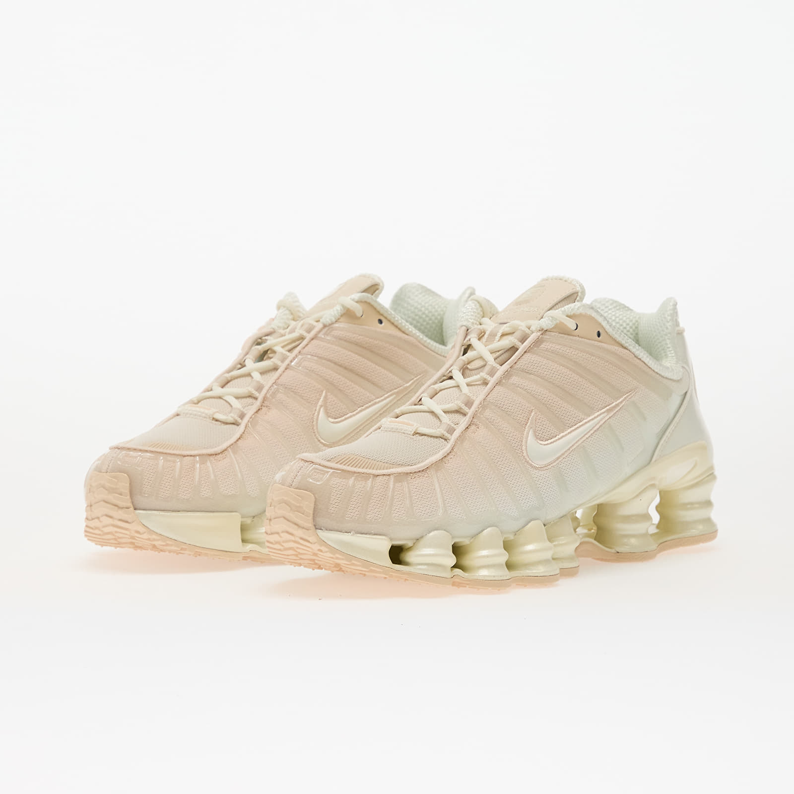 Joggesko og sko for kvinner Nike W Shox Tl Pearl White/ Soft Pearl-Particle Pink