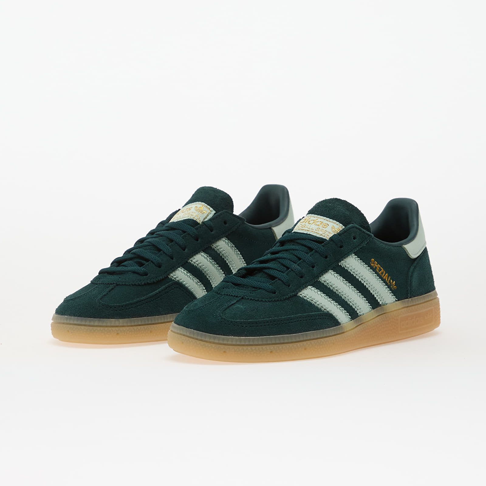 Ténis e sapatos de senhora adidas Handball Spezial W Aura Ivy/ Ash Green/ Gum1