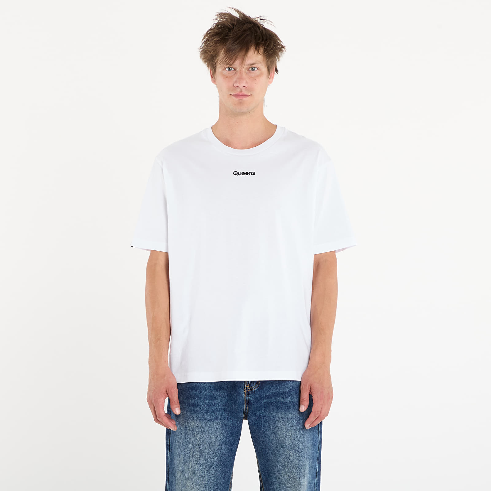 Тениски Queens Basic Tee bílé
