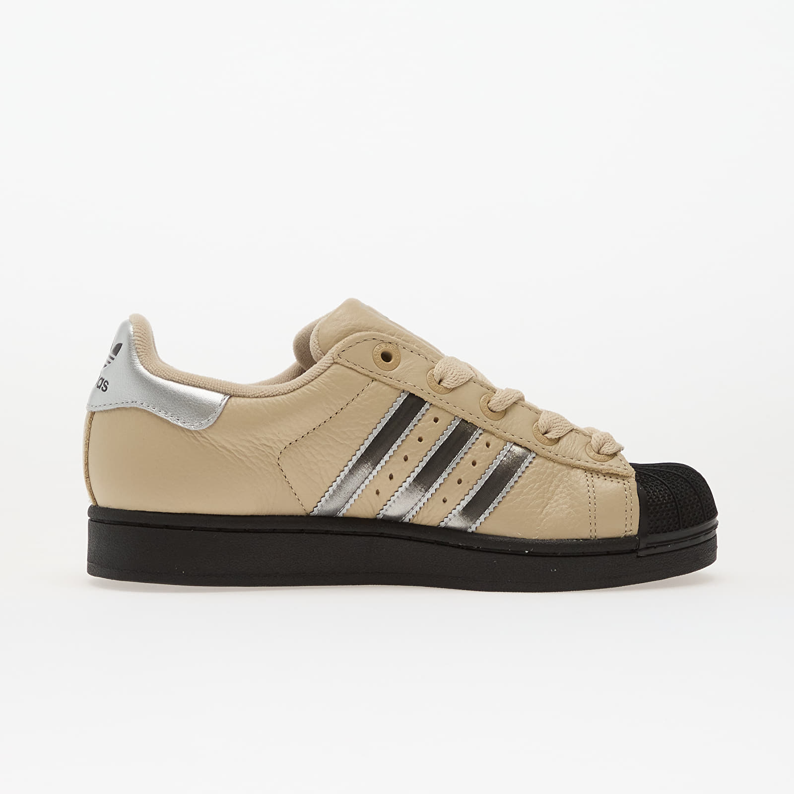 Women's sneakers and shoes adidas Superstar II W Stokha/ Silver Metallic/ Core Black