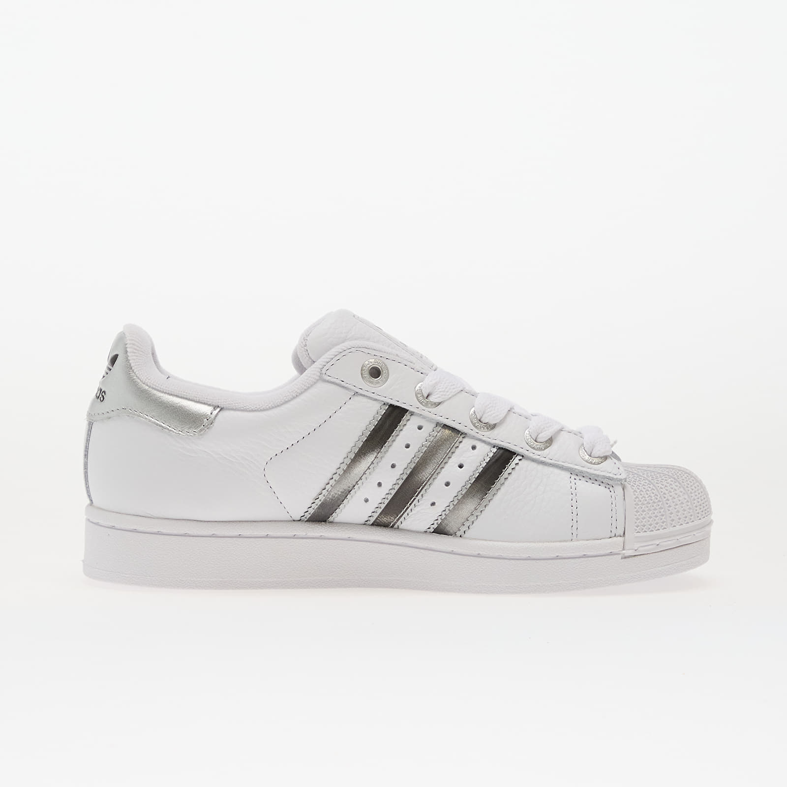 Women's sneakers and shoes adidas Superstar II W Ftw White/ Metallic Silver/ Core Black