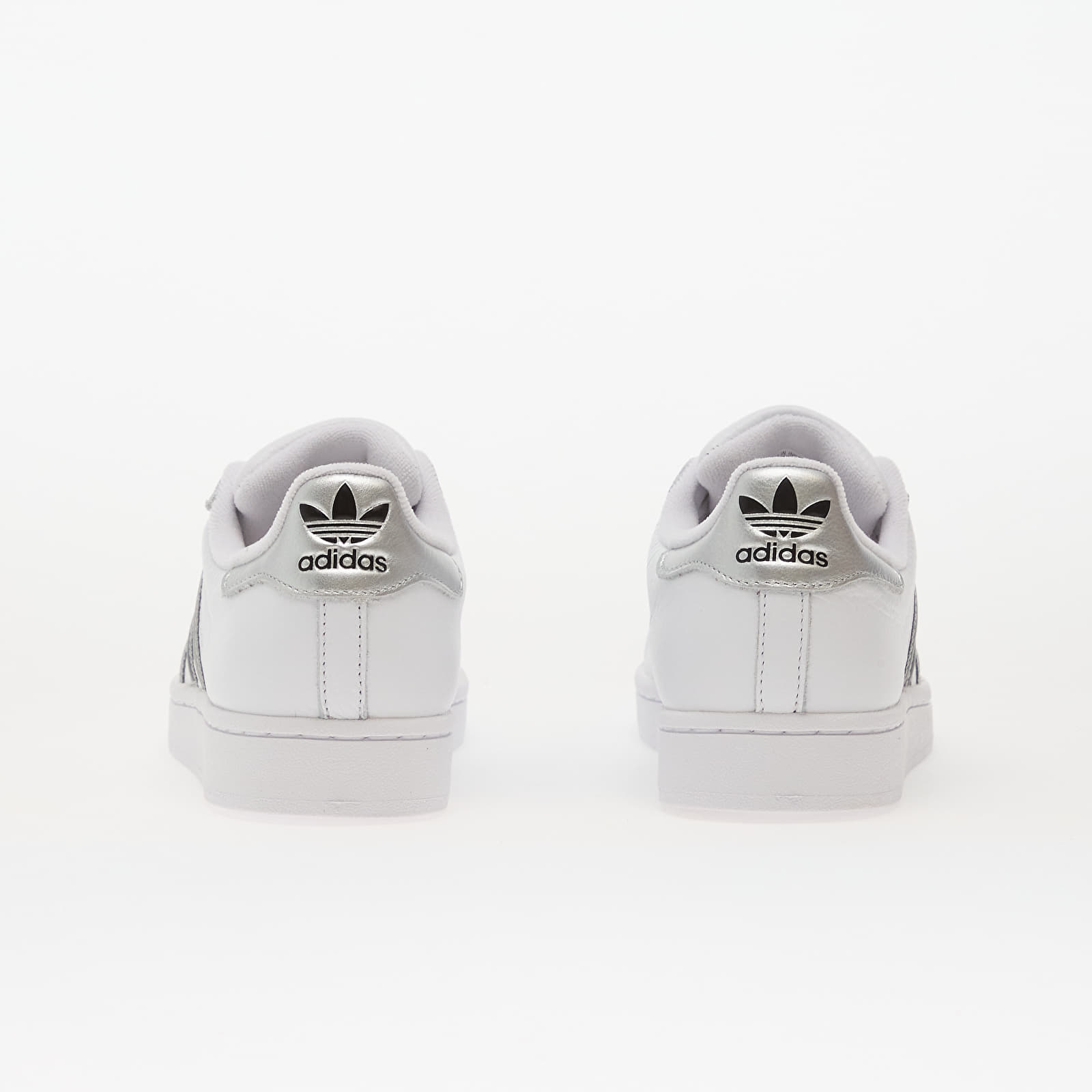 Women's sneakers and shoes adidas Superstar II W Ftw White/ Metallic Silver/ Core Black