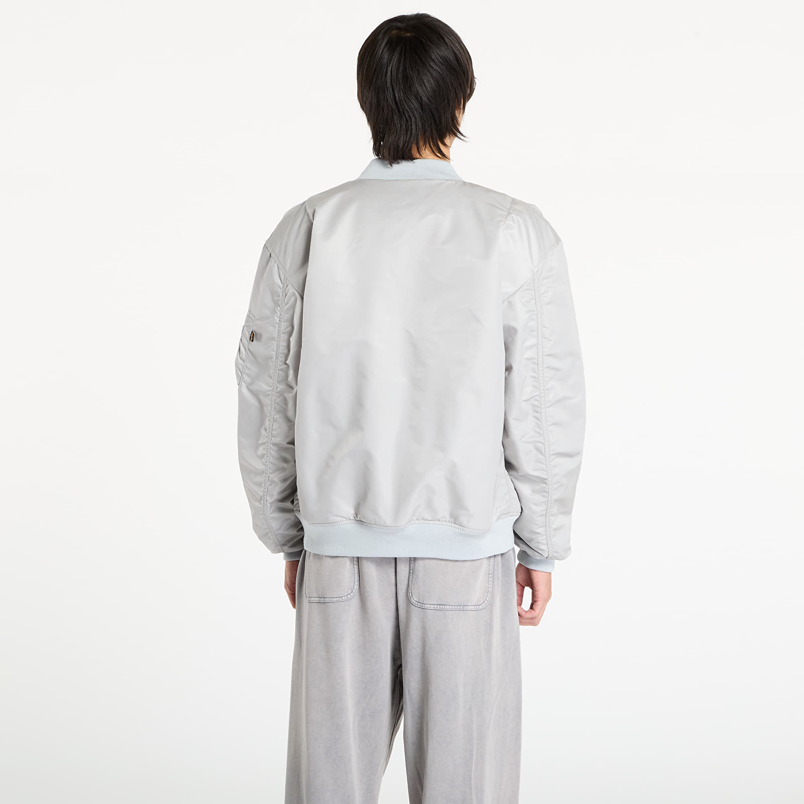Men's bombers Alpha Industries MA-1 CS Bomber Jacket Pastel Grey