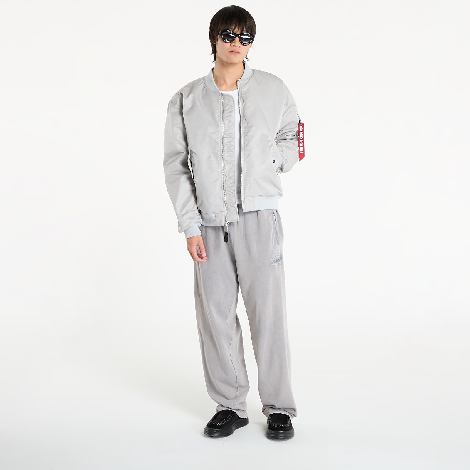 Men's bombers Alpha Industries MA-1 CS Bomber Jacket Pastel Grey