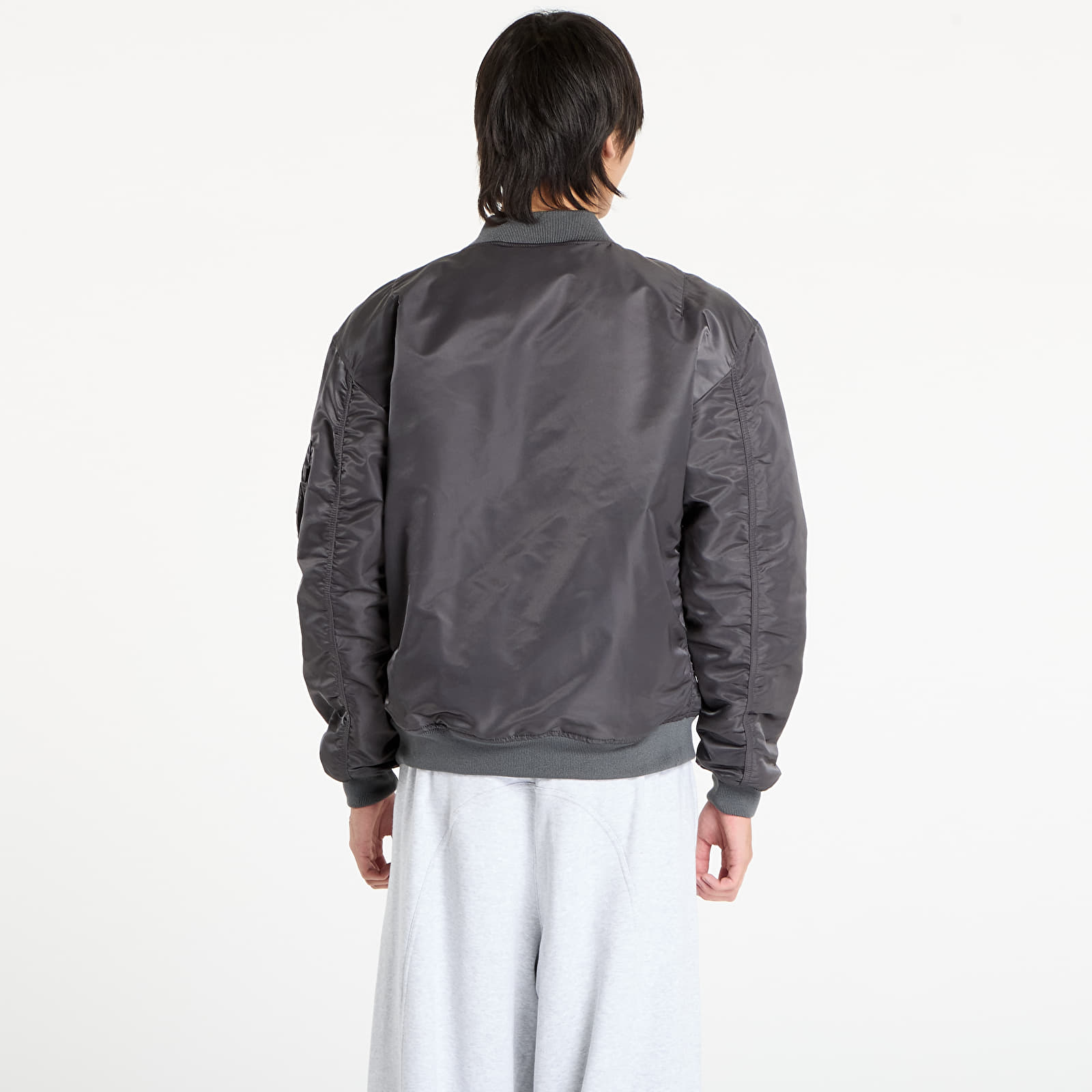 Herren-Bomber Alpha Industries MA-1 CS Bomber Jacket Vintage Grey