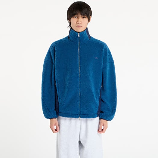 Μπουφάν adidas Adams Blvd Fleece Jacket UNISEX Collegiate Navy