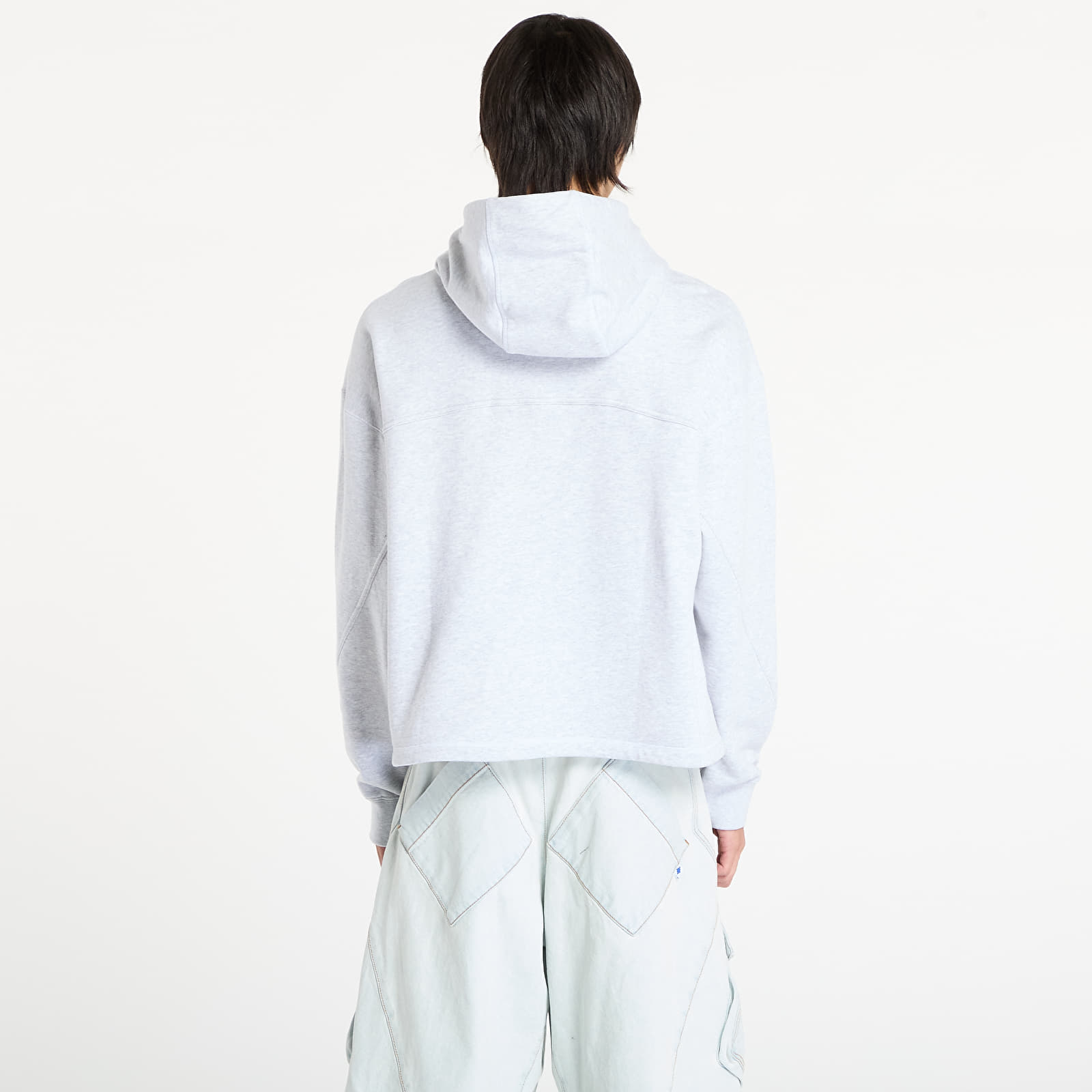 Men's sweatshirts adidas Santa Monica Hoodie UNISEX Light Grey Heather