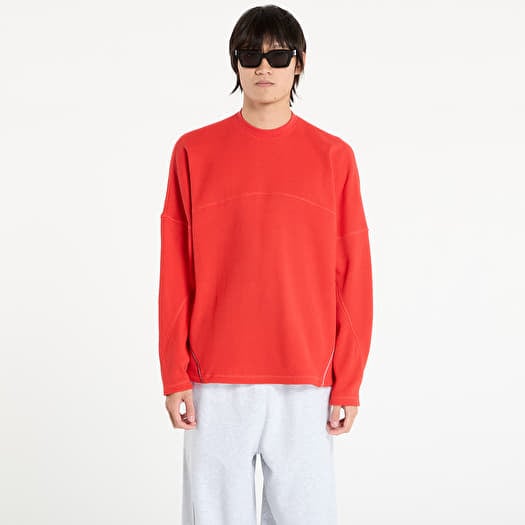 T-shirt adidas La Cienega Sports Long-Sleeve Top UNISEX Semi Lucid Red