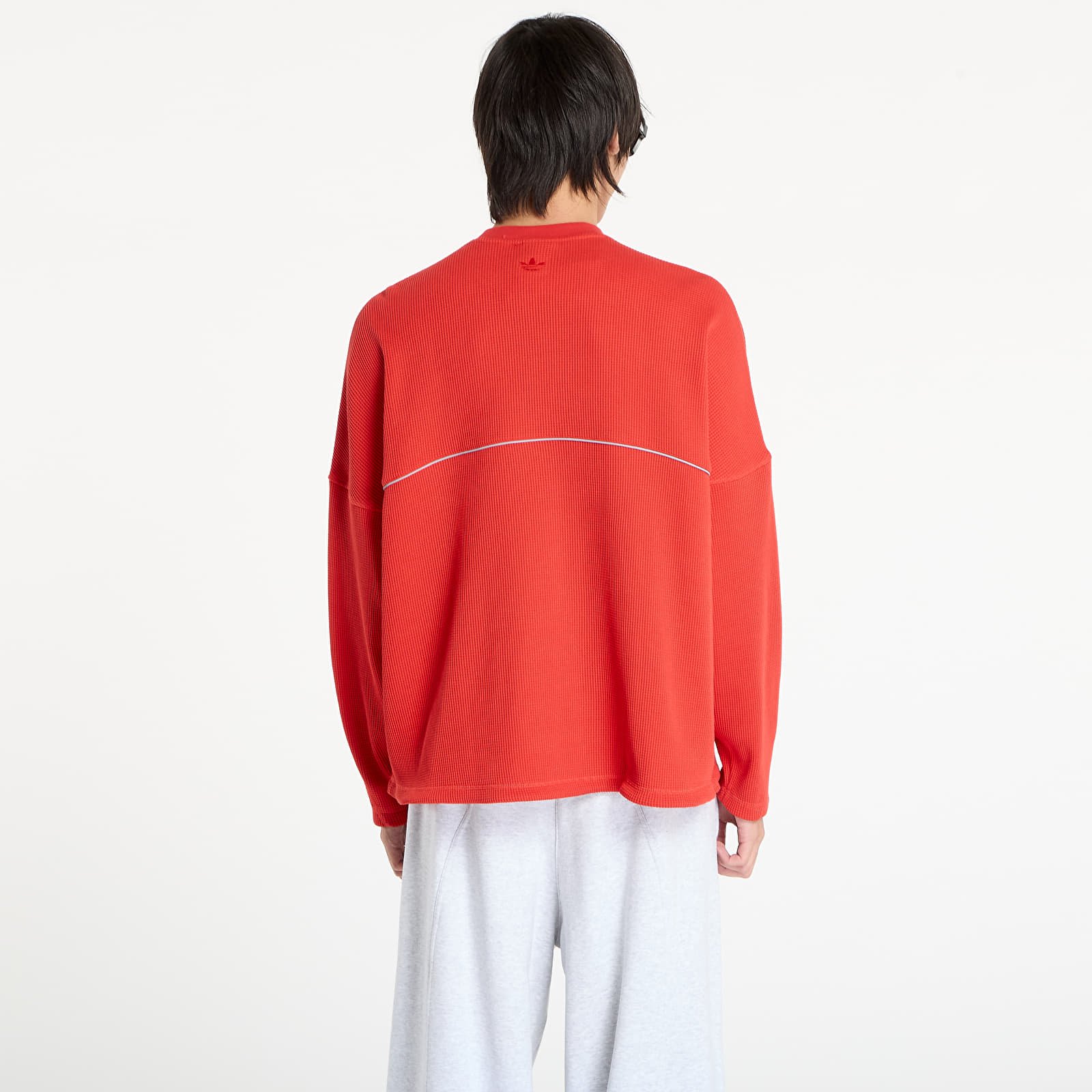Ανδρικά μπλουζάκια adidas x OG LA La Cienega Sports Long-Sleeve Top UNISEX Semi Lucid Red