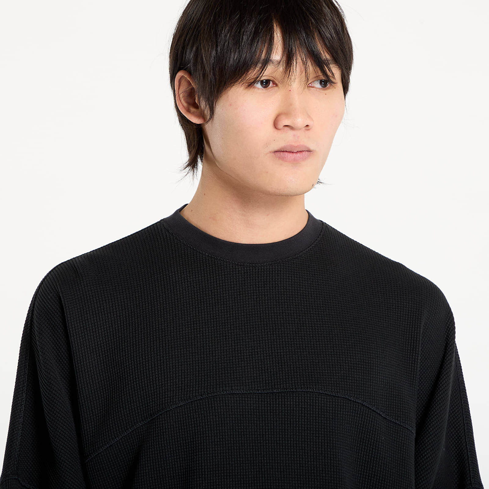 Heren T-shirts adidas La Cienega Sports Long-Sleeve Top UNISEX Black