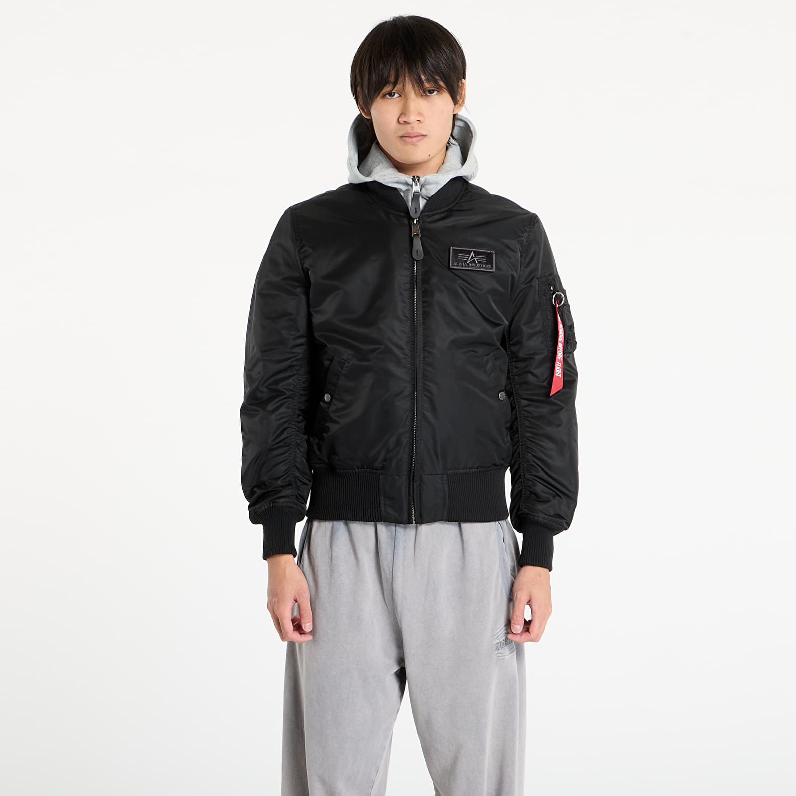 Ανδρικά bomber τζάκετ Alpha Industries MA-1 D-Tec Hood Bomber Jacket Black